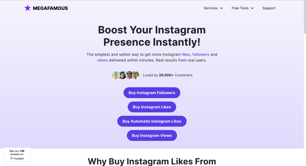 MegaFamous | Buy Instagram Followers | Buy Instagram Likes